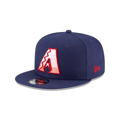 Arizona Diamondbacks Gorra | New Era MLB Americana Fade 9fifty Snapback Cap Mexico - Azules